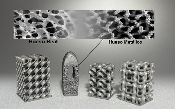 Nuevos metamateriales de titanio para implantes óseos de última generación