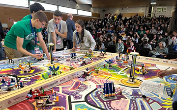 Los jóvenes combinan arte y robótica en una nueva edición de la FIRST® LEGO® League en la UPM