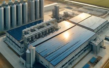 La energía solar podría reducir las emisiones anuales de la industria agroalimentaria hasta en 400 Kg de C02 eq/m2