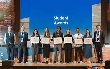 Dos investigadoras del Instituto de Energía Solar reciben el Student Award 2025 en la EU PVSEC