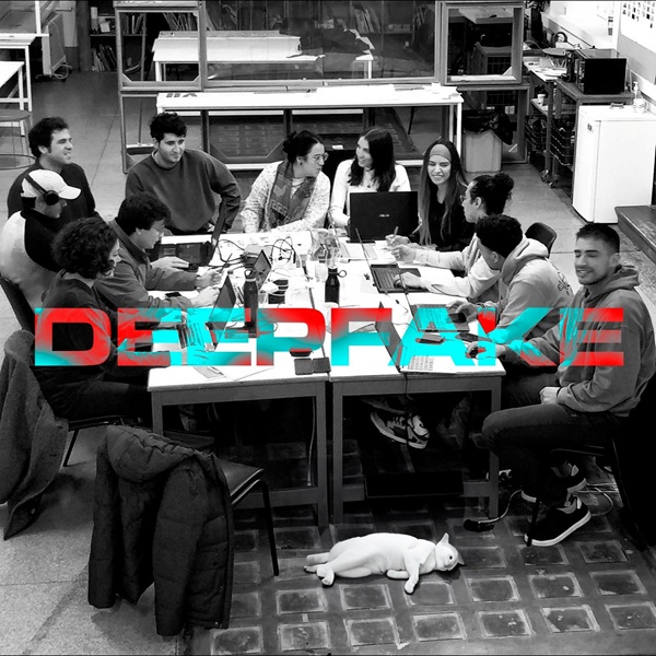 Alumnos y miembros del proyecto Clima Fake, primer premio de Innovación Educativa de la UPM