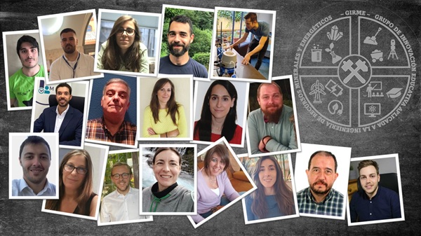 El Grupo de Innovación Educativa Aplicada a la Ingeniería de Recursos Minerales y Energéticos (GIRME), premio GIE de Innovación Educativa