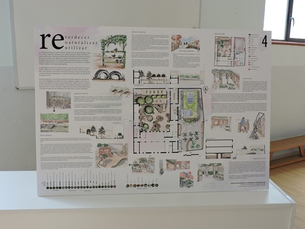 Propuesta de renaturalización de los patios que recibió el mayor número de votos en la votación popular celebrada en el CEIP Joaquín Dicenta, con la participación de la comunidad educativa