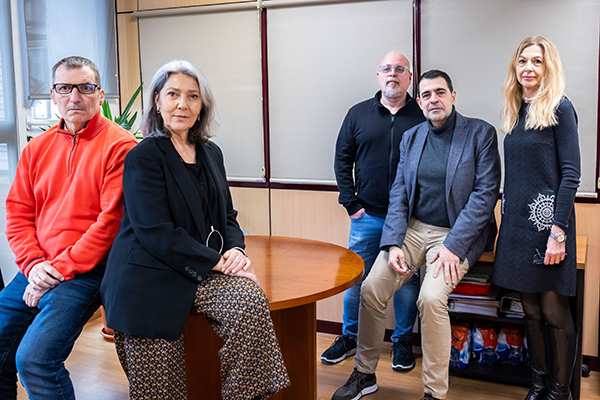 Responsables del Archivo Digital UPM, gestionado por la Biblioteca Universitaria, integrada en el Vicerrectorado para Universidad Digital