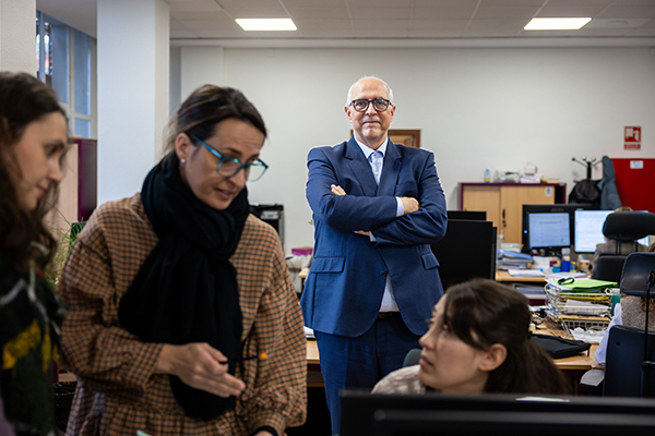 Luis Gómez, vicerrector de Investigación y Doctorado de la UPM 