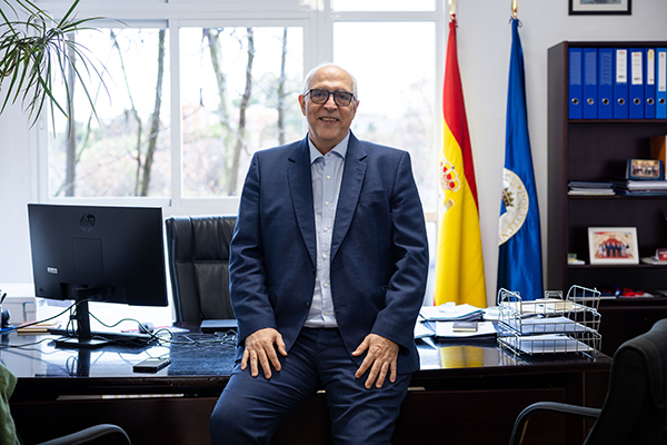 Luis Gómez, vicerrector de Investigación y Doctorado de la UPM 