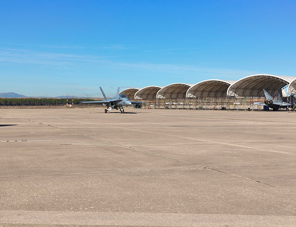 Actividad pionera para medir la actividad cerebral de un piloto en un F18