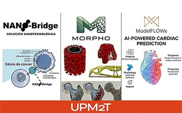 Tres proyectos liderados por investigadores de la ETSIAE,  elegidos como las mejores tecnologías del programa UPM2T 2025