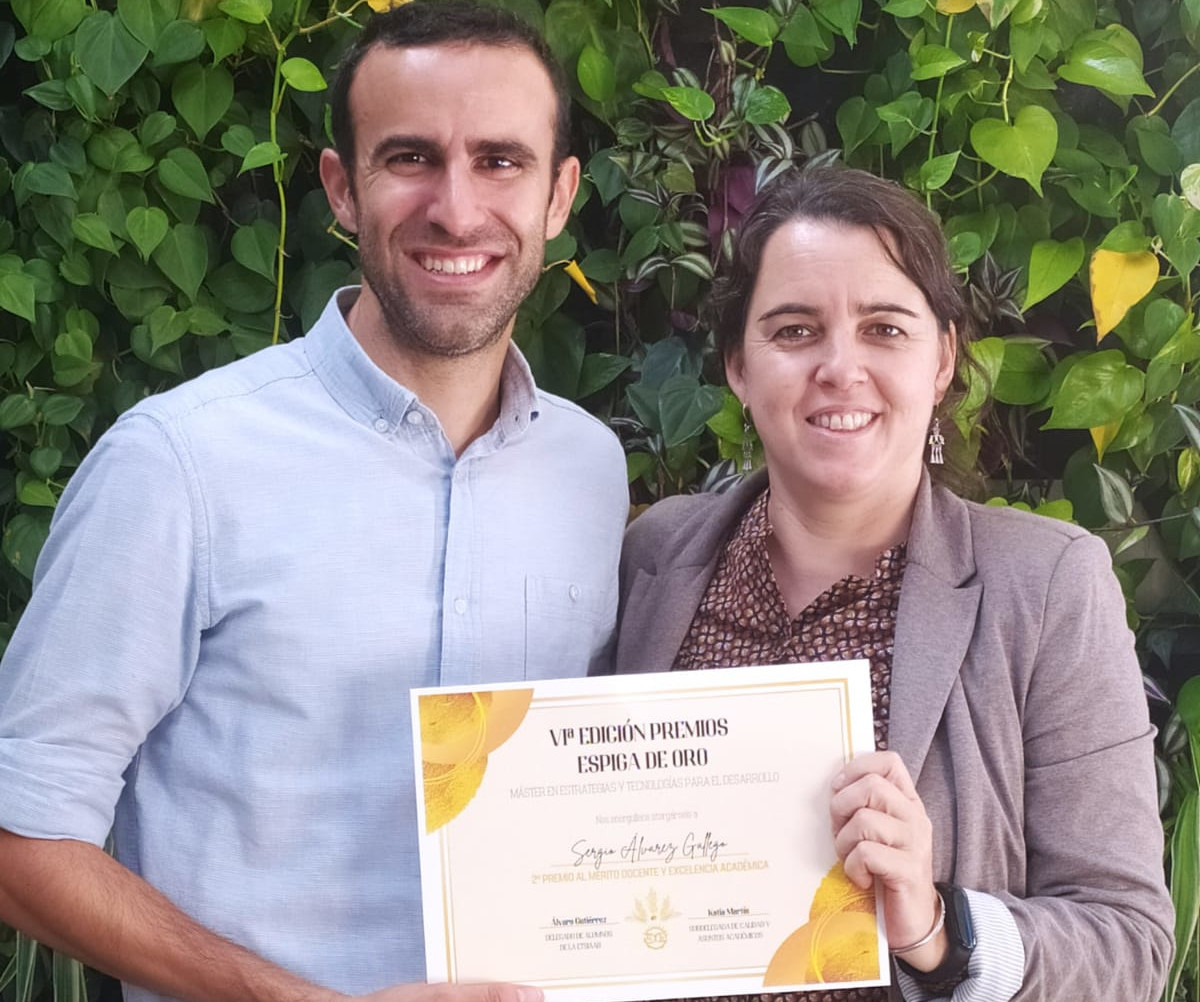 Sergio Álvarez y Julia Urquijo