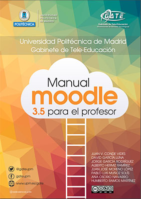 Portada del documento: Manual de Moodle 3.5 para el profesor