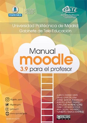 Portada del documento: Manual de Moodle 3.9 para el profesor